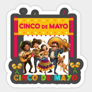 cinco de mayo Sticker